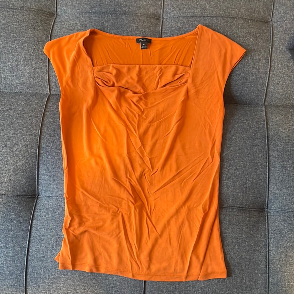 Ann Taylor Orange T shirts